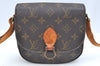 Authentic Louis Vuitton Monogram Saint Cloud PM M51244 Shoulder Bag Junk K6016