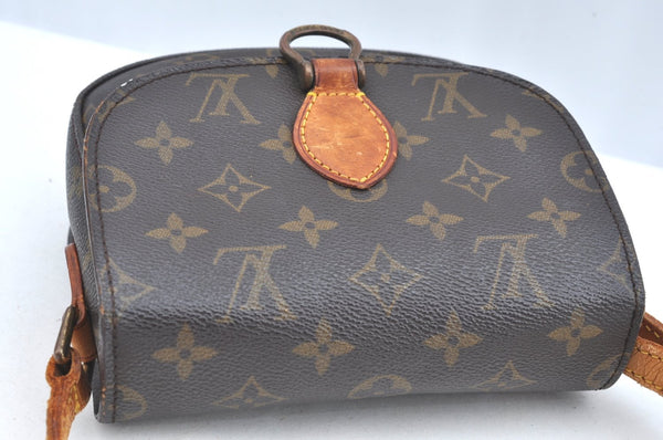 Authentic Louis Vuitton Monogram Saint Cloud PM M51244 Shoulder Bag Junk K6016