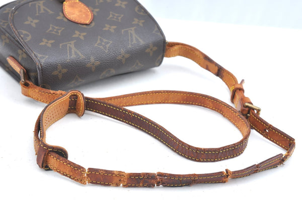 Authentic Louis Vuitton Monogram Saint Cloud PM M51244 Shoulder Bag Junk K6016