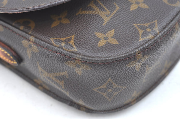 Authentic Louis Vuitton Monogram Saint Cloud PM M51244 Shoulder Bag Junk K6016