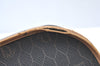 Authentic Christian Dior Honeycomb Shoulder Cross Bag PVC Leather Brown K6019