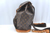 Authentic Louis Vuitton Monogram Montsouris GM Backpack M51135 LV K6020