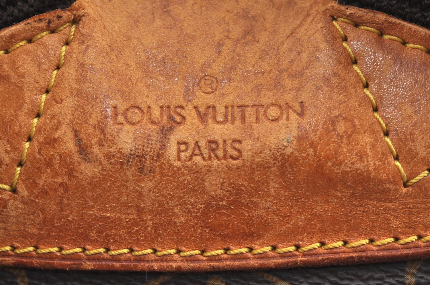 Authentic Louis Vuitton Monogram Montsouris GM Backpack M51135 LV K6020