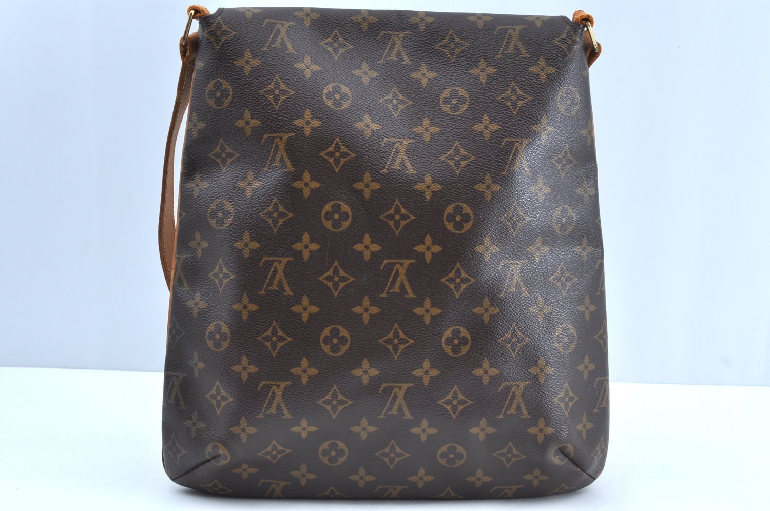 Authentic Louis Vuitton Monogram Musette Shoulder Cross Body Bag M51256 LV K6023