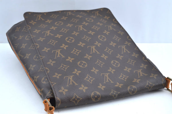 Authentic Louis Vuitton Monogram Musette Shoulder Cross Body Bag M51256 LV K6023