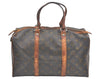 Authentic Louis Vuitton Monogram Sac Souple 35 Hand Boston Bag M41626 LV K6030