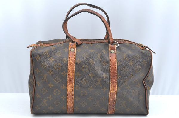 Authentic Louis Vuitton Monogram Sac Souple 35 Hand Boston Bag M41626 LV K6030