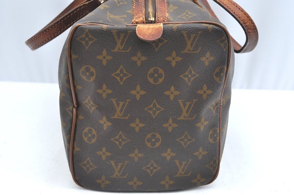 Authentic Louis Vuitton Monogram Sac Souple 35 Hand Boston Bag M41626 LV K6030