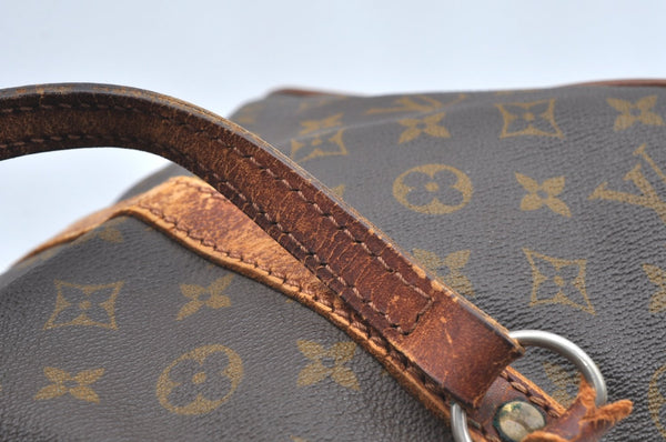 Authentic Louis Vuitton Monogram Sac Souple 35 Hand Boston Bag M41626 LV K6030