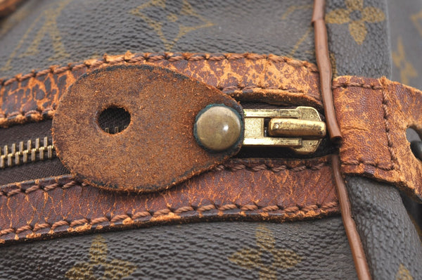 Authentic Louis Vuitton Monogram Sac Souple 35 Hand Boston Bag M41626 LV K6030