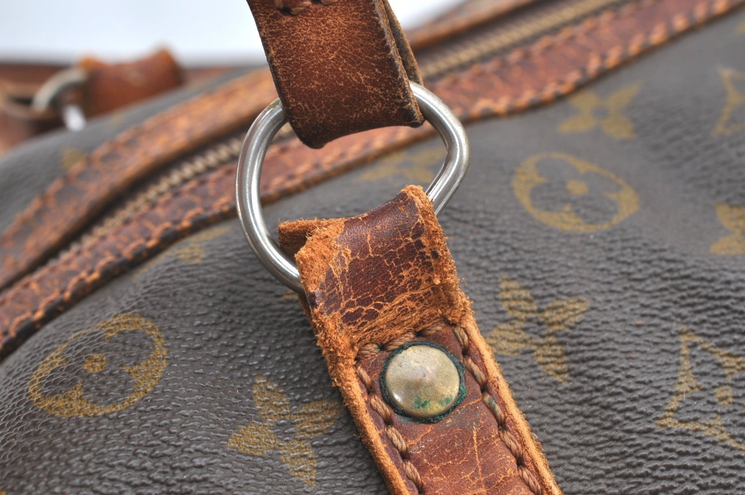 Authentic Louis Vuitton Monogram Sac Souple 35 Hand Boston Bag M41626 LV K6030