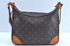 Authentic Louis Vuitton Monogram Boulogne 30 Shoulder Cross Bag M52165 LV K6033