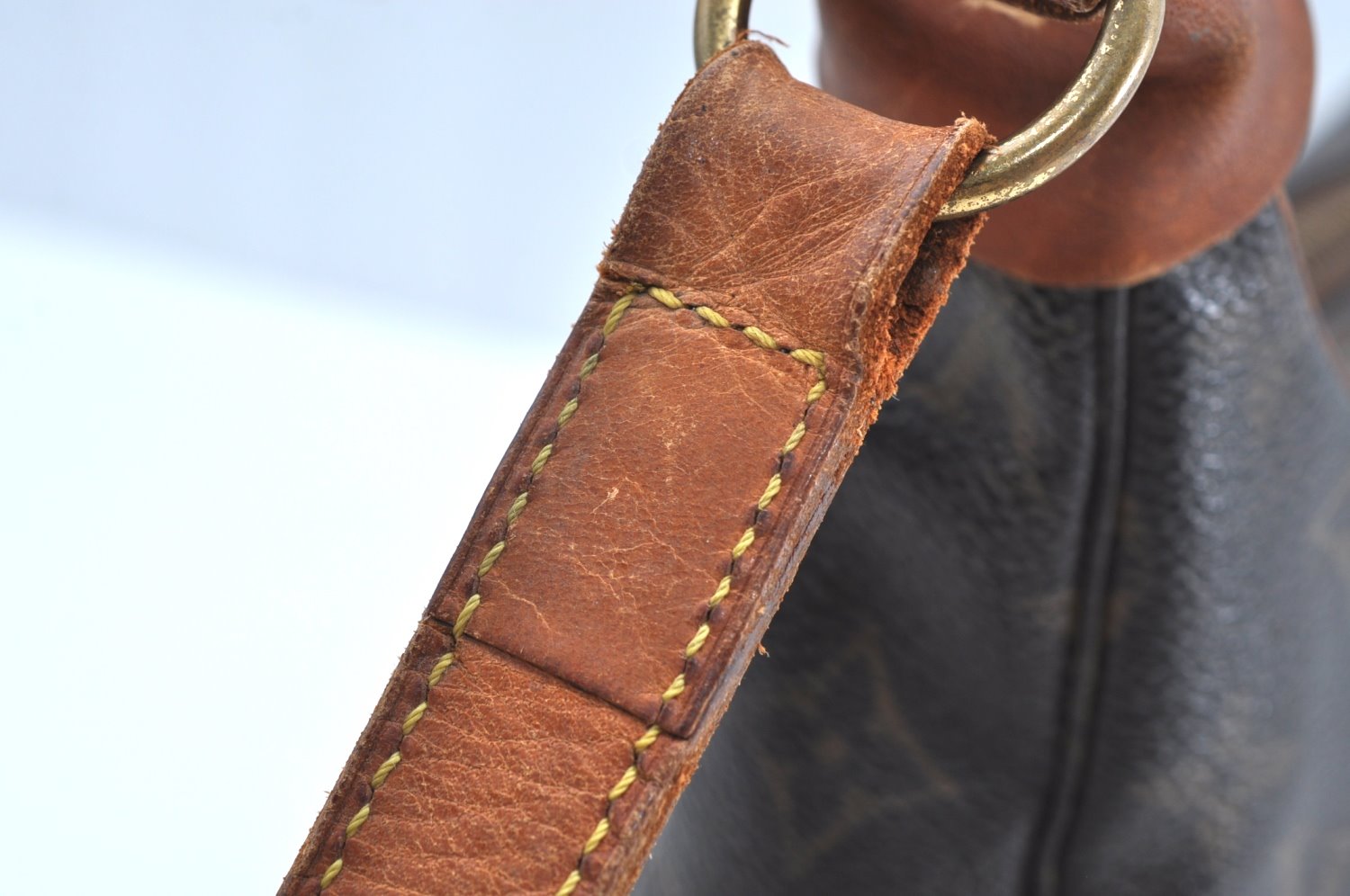 Authentic Louis Vuitton Monogram Boulogne 30 Shoulder Cross Bag M52165 LV K6033