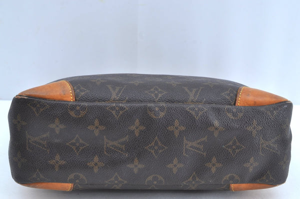 Authentic Louis Vuitton Monogram Boulogne 30 Shoulder Cross Bag M52165 LV K6033
