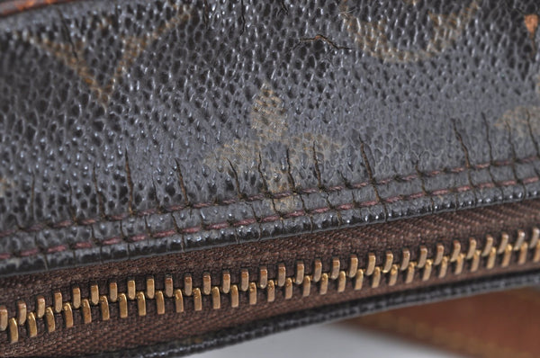 Authentic Louis Vuitton Monogram Boulogne 30 Shoulder Cross Bag M52165 LV K6033