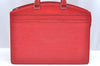 Authentic Louis Vuitton Epi Riviera Hand Bag Red M48187 LV K6035