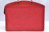 Authentic Louis Vuitton Epi Riviera Hand Bag Red M48187 LV K6035