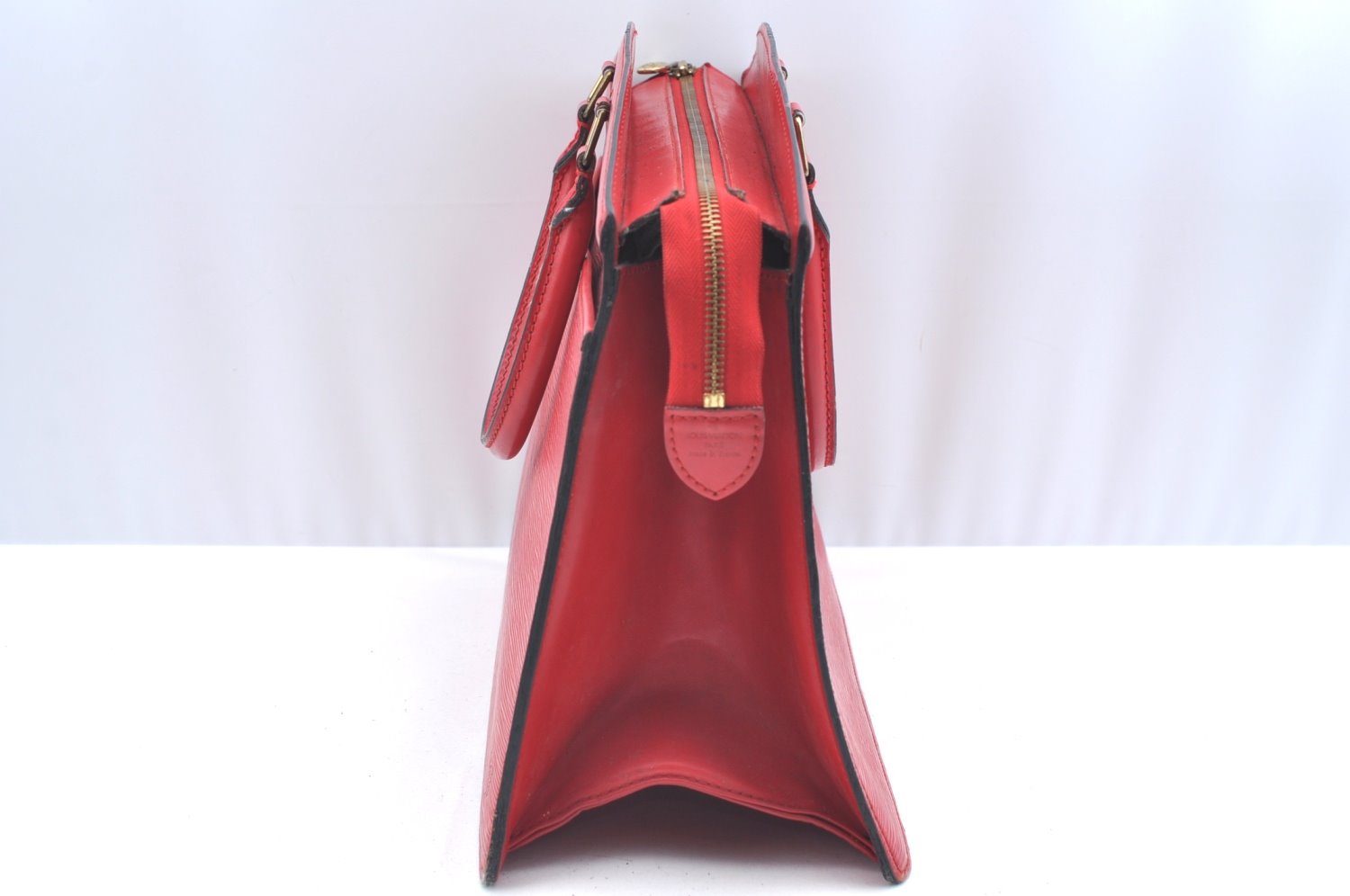 Authentic Louis Vuitton Epi Riviera Hand Bag Red M48187 LV K6035