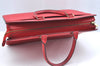 Authentic Louis Vuitton Epi Riviera Hand Bag Red M48187 LV K6035