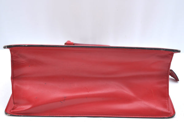 Authentic Louis Vuitton Epi Riviera Hand Bag Red M48187 LV K6035