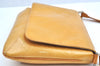 Auth Louis Vuitton Vernis Thompson Street Shoulder Bag Yellow M91008 Junk K6036
