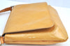 Auth Louis Vuitton Vernis Thompson Street Shoulder Bag Yellow M91008 Junk K6036