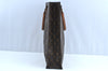Authentic Louis Vuitton Monogram Sac Plat Hand Tote Bag M51140 LV K6040