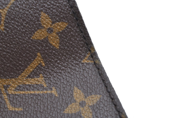 Authentic Louis Vuitton Monogram Sac Plat Hand Tote Bag M51140 LV K6040