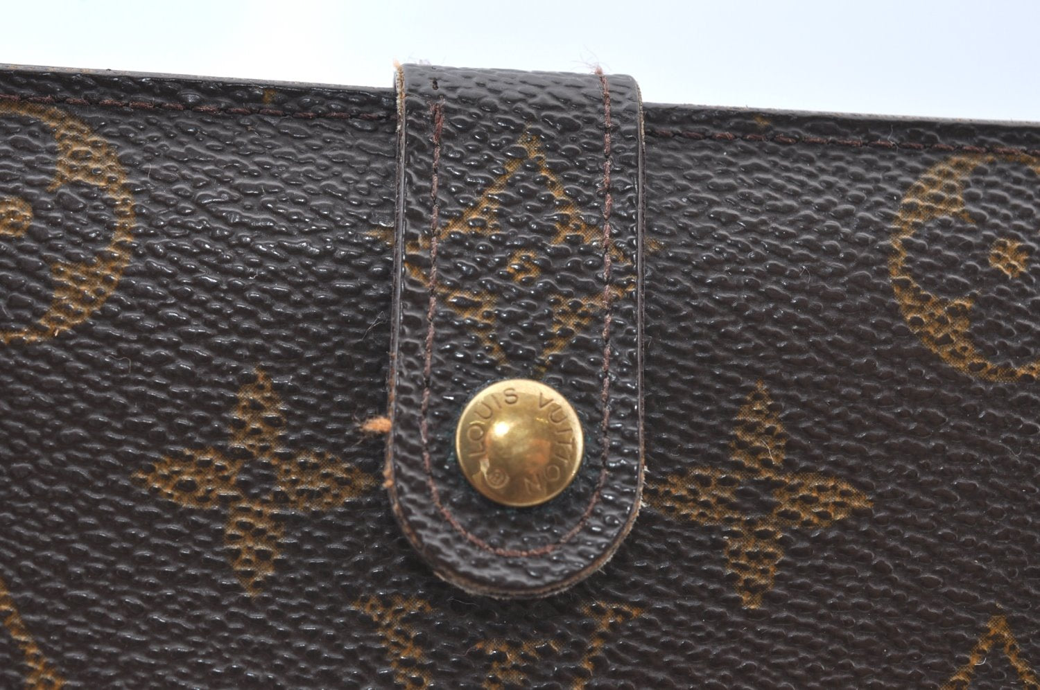 Auth Louis Vuitton Monogram Porte Monnaie Billets Viennois M61663 Wallet K6049