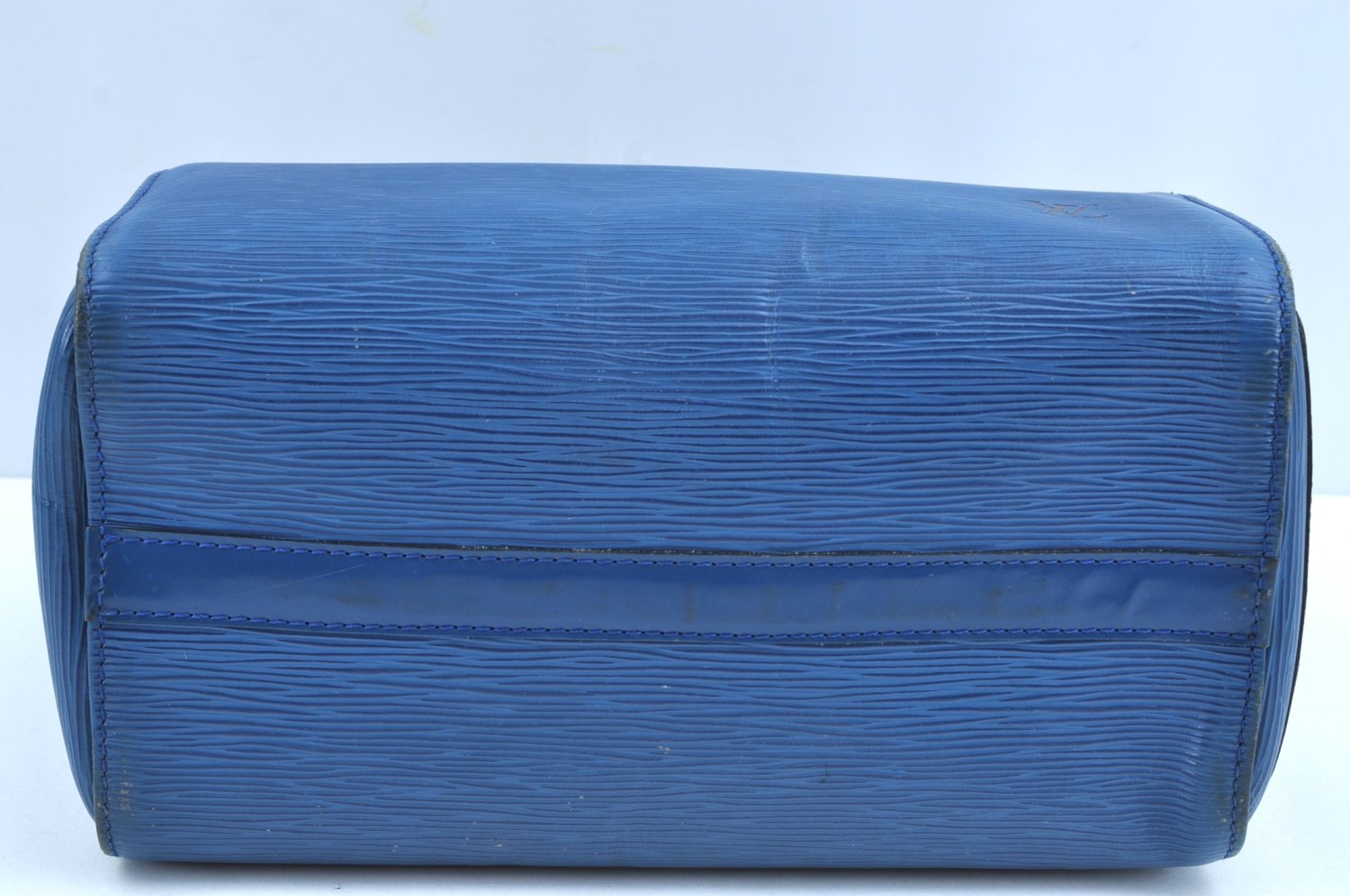 Authentic Louis Vuitton Epi Speedy 25 Hand Boston Bag Blue M43015 LV K6053