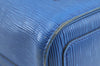 Authentic Louis Vuitton Epi Speedy 25 Hand Boston Bag Blue M43015 LV K6053