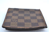 Auth Louis Vuitton Damier Porte Billet Carte Credit Monnaie N61665 Wallet K6057