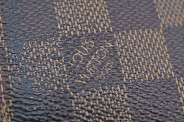 Auth Louis Vuitton Damier Porte Billet Carte Credit Monnaie N61665 Wallet K6057