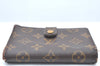 Auth Louis Vuitton Monogram Porte Monnaie Billets Viennois M61663 Wallet K6061