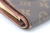 Auth Louis Vuitton Monogram Porte Monnaie Billets Viennois M61663 Wallet K6061