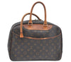 Authentic Louis Vuitton Monogram Deauville Hand Bag M47270 LV Junk K6065