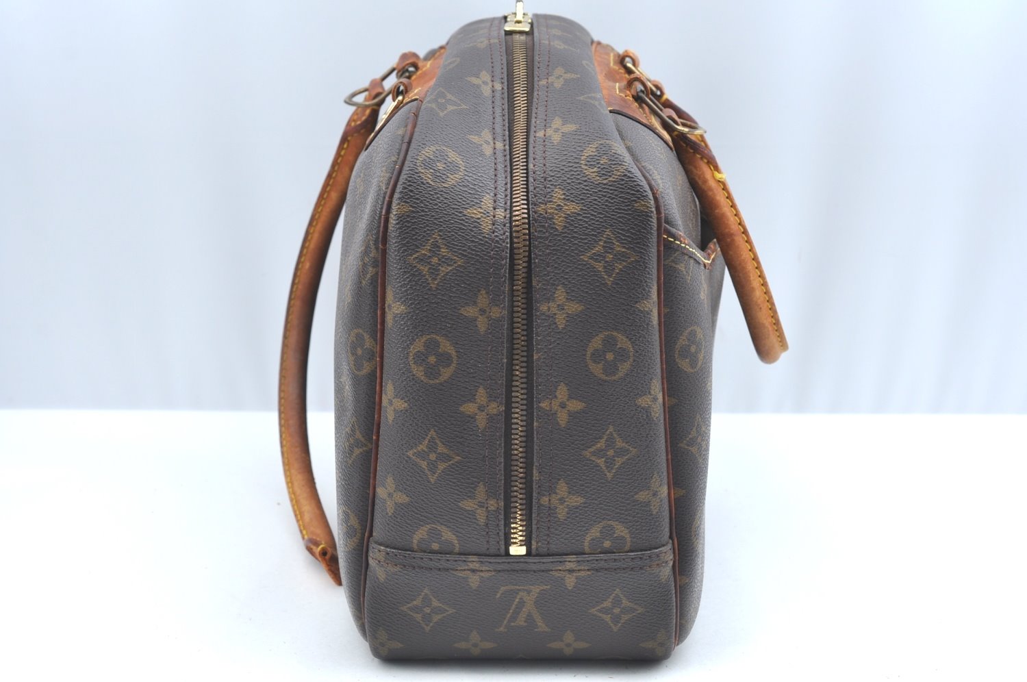 Authentic Louis Vuitton Monogram Deauville Hand Bag M47270 LV Junk K6065