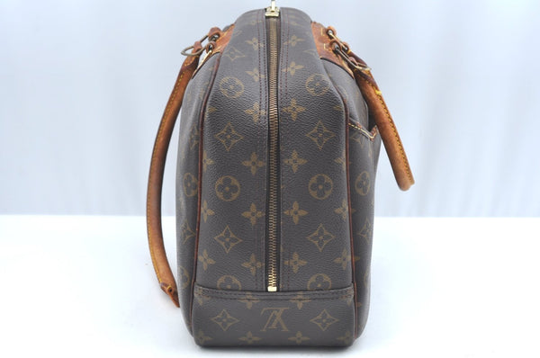 Authentic Louis Vuitton Monogram Deauville Hand Bag M47270 LV Junk K6065
