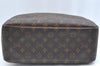 Authentic Louis Vuitton Monogram Deauville Hand Bag M47270 LV Junk K6065