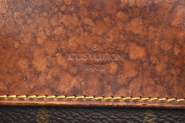 Authentic Louis Vuitton Monogram Deauville Hand Bag M47270 LV Junk K6065