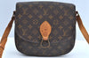 Authentic Louis Vuitton Monogram Saint Cloud GM M51242 Shoulder Cross Bag K6068