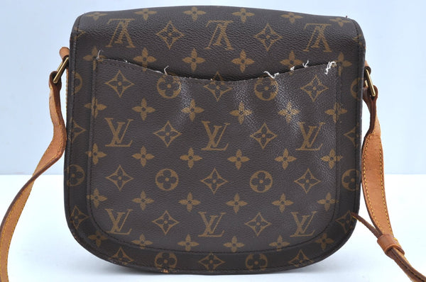 Authentic Louis Vuitton Monogram Saint Cloud GM M51242 Shoulder Cross Bag K6068