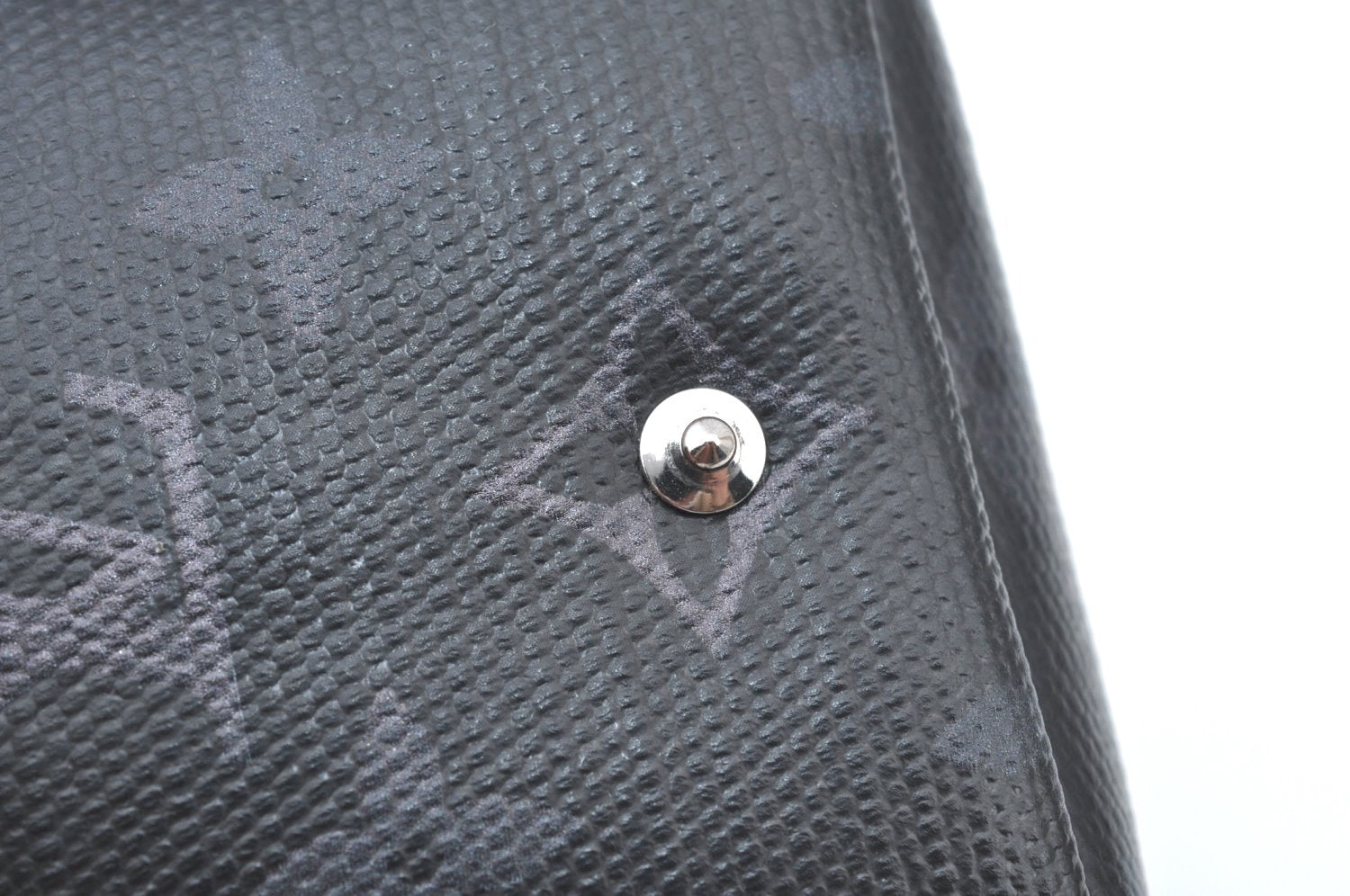 Auth Louis Vuitton Monogram Eclipse Rainbow Bijoux Sac Square MP2467 Pouch K6069