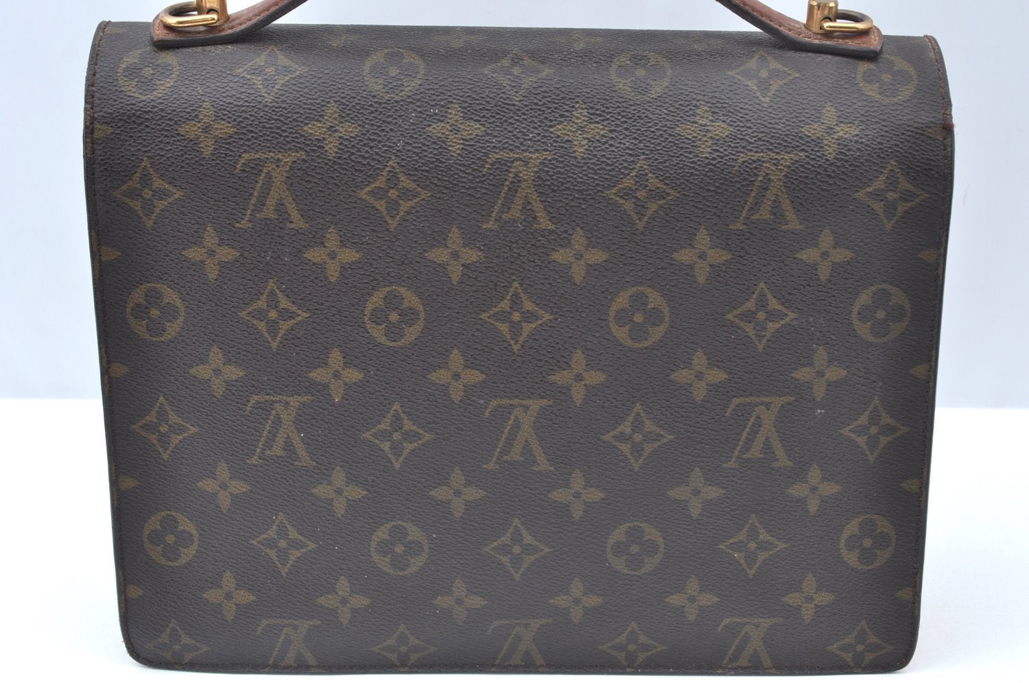 Authentic Louis Vuitton Monogram Monceau 2Way Shoulder Hand Bag M51185 LV K6072