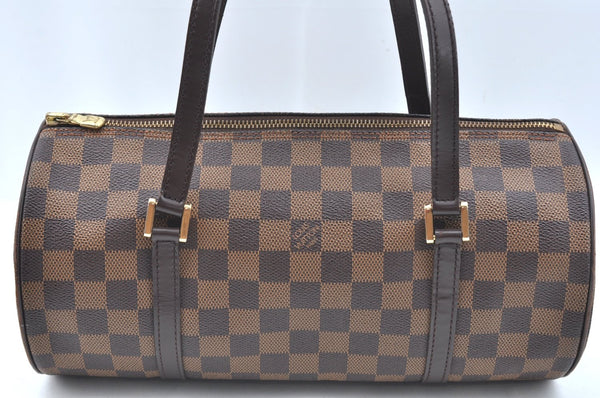 Authentic Louis Vuitton Damier Papillon 30 Hand Bag Purse N51303 LV K6073