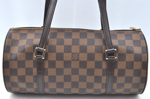 Authentic Louis Vuitton Damier Papillon 30 Hand Bag Purse N51303 LV K6073