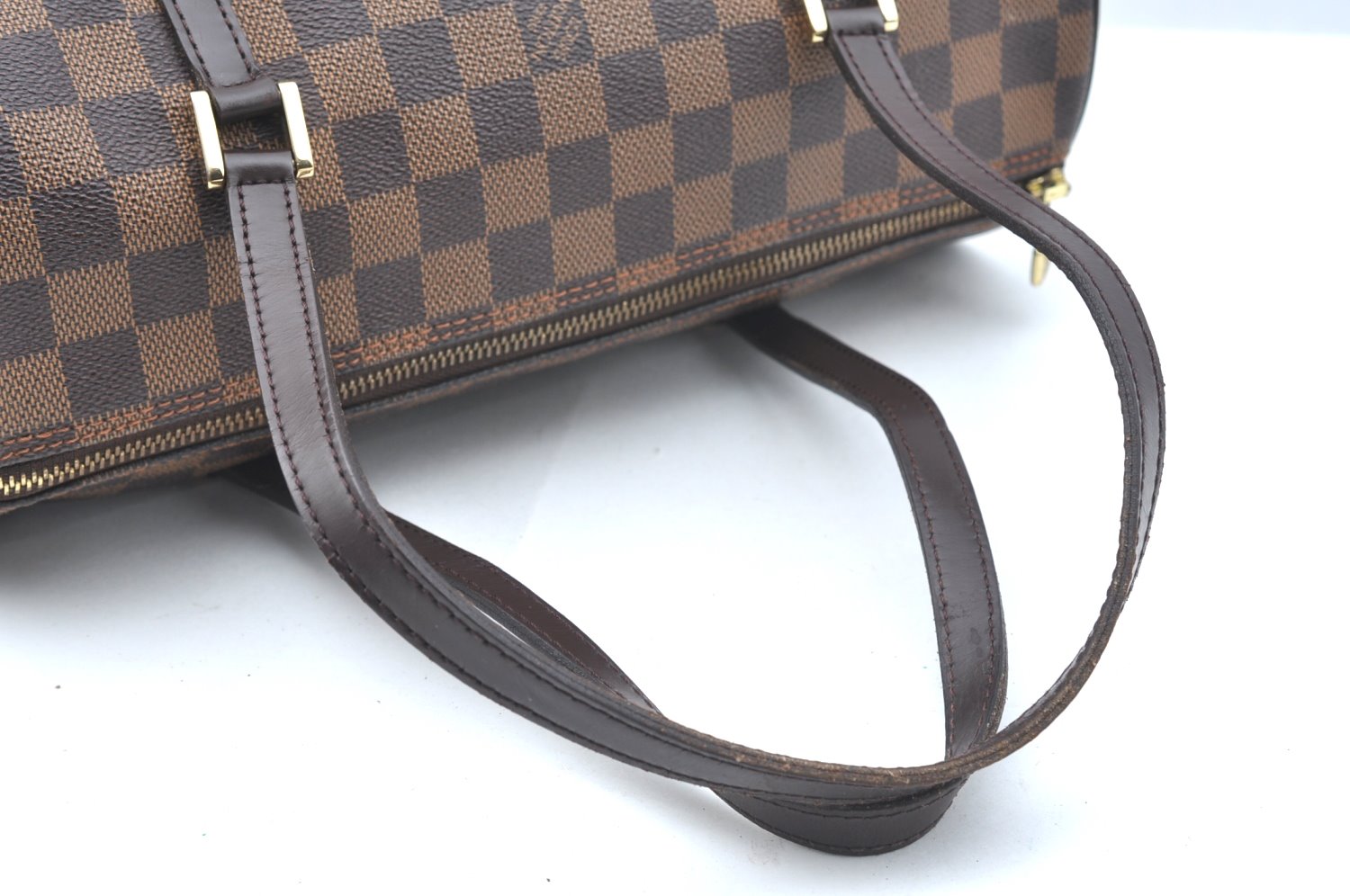 Authentic Louis Vuitton Damier Papillon 30 Hand Bag Purse N51303 LV K6073
