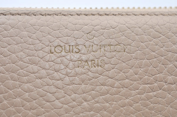 Authentic Louis Vuitton Parnassea Portefeuille Comet Wallet M63104 Beige K6075