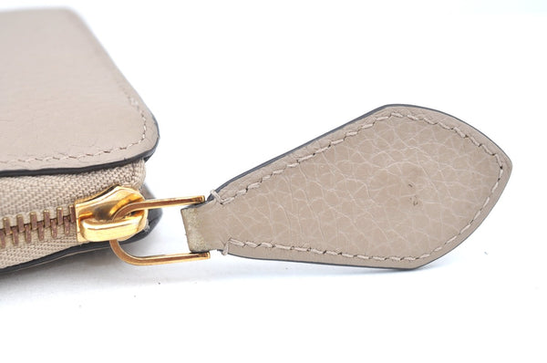 Authentic Louis Vuitton Parnassea Portefeuille Comet Wallet M63104 Beige K6075