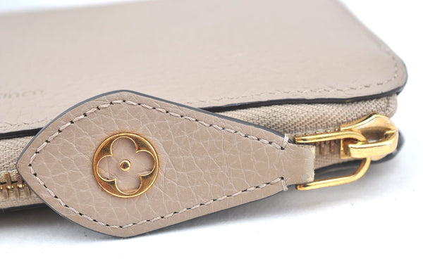 Authentic Louis Vuitton Parnassea Portefeuille Comet Wallet M63104 Beige K6075